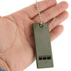 Equipment Emergency Sound Whistle For Outdoor Hiking Survival Rescue Tool