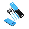 Picnic Set Portable Travel Kids Adult My Cutlery Fork Chopsticks Spoon Camping
