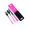 Picnic Set Portable Travel Kids Adult My Cutlery Fork Chopsticks Spoon Camping