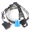 Headlight Camping & Hiking Equipment Bright Zoomable LED Headlamp Flashlight