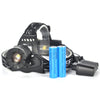 Headlight Camping & Hiking Equipment Bright Zoomable LED Headlamp Flashlight