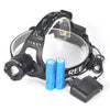 Headlight Camping & Hiking Equipment Bright Zoomable LED Headlamp Flashlight