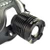 Headlight Camping & Hiking Equipment Bright Zoomable LED Headlamp Flashlight